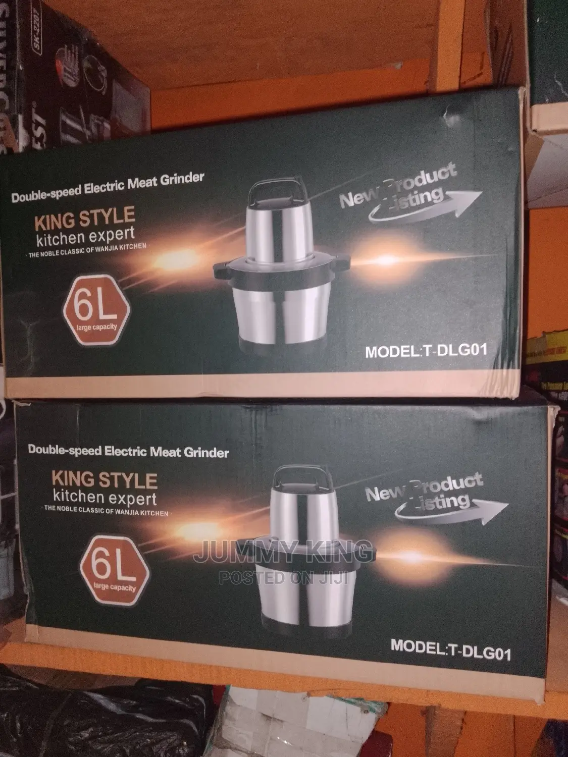King Style Electric Steel Yam Pounder 6L