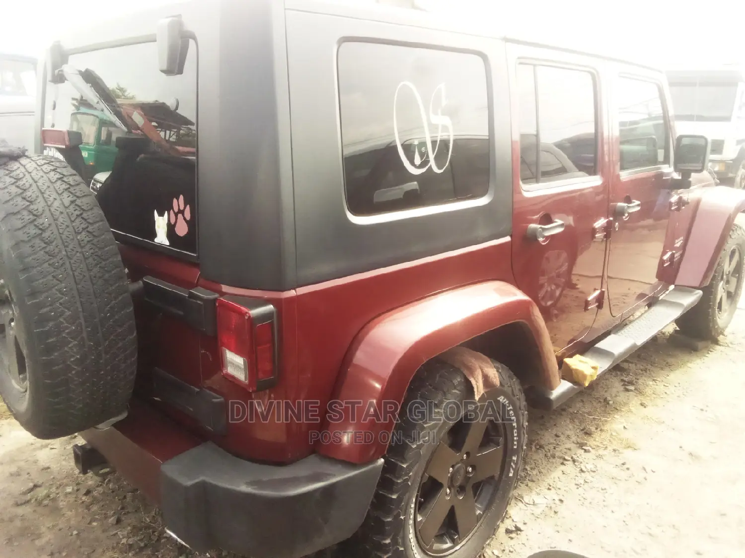Jeep Wrangler 3.8 Sahara 2009 Red