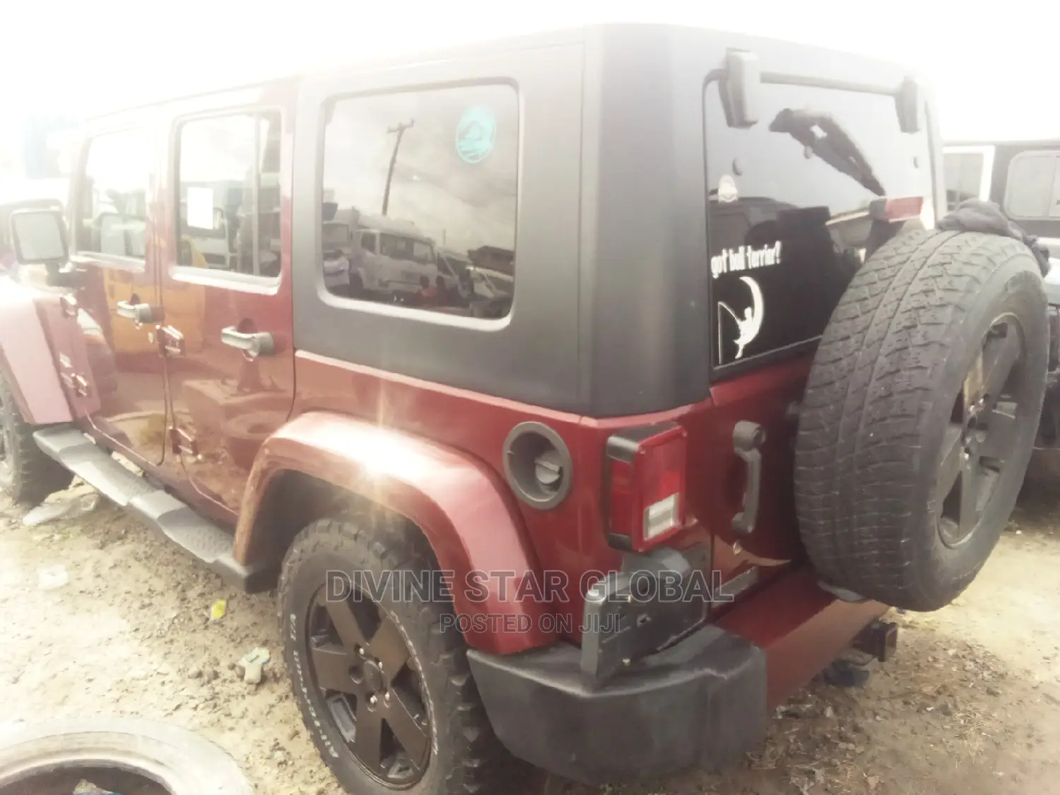 Jeep Wrangler 3.8 Sahara 2009 Red