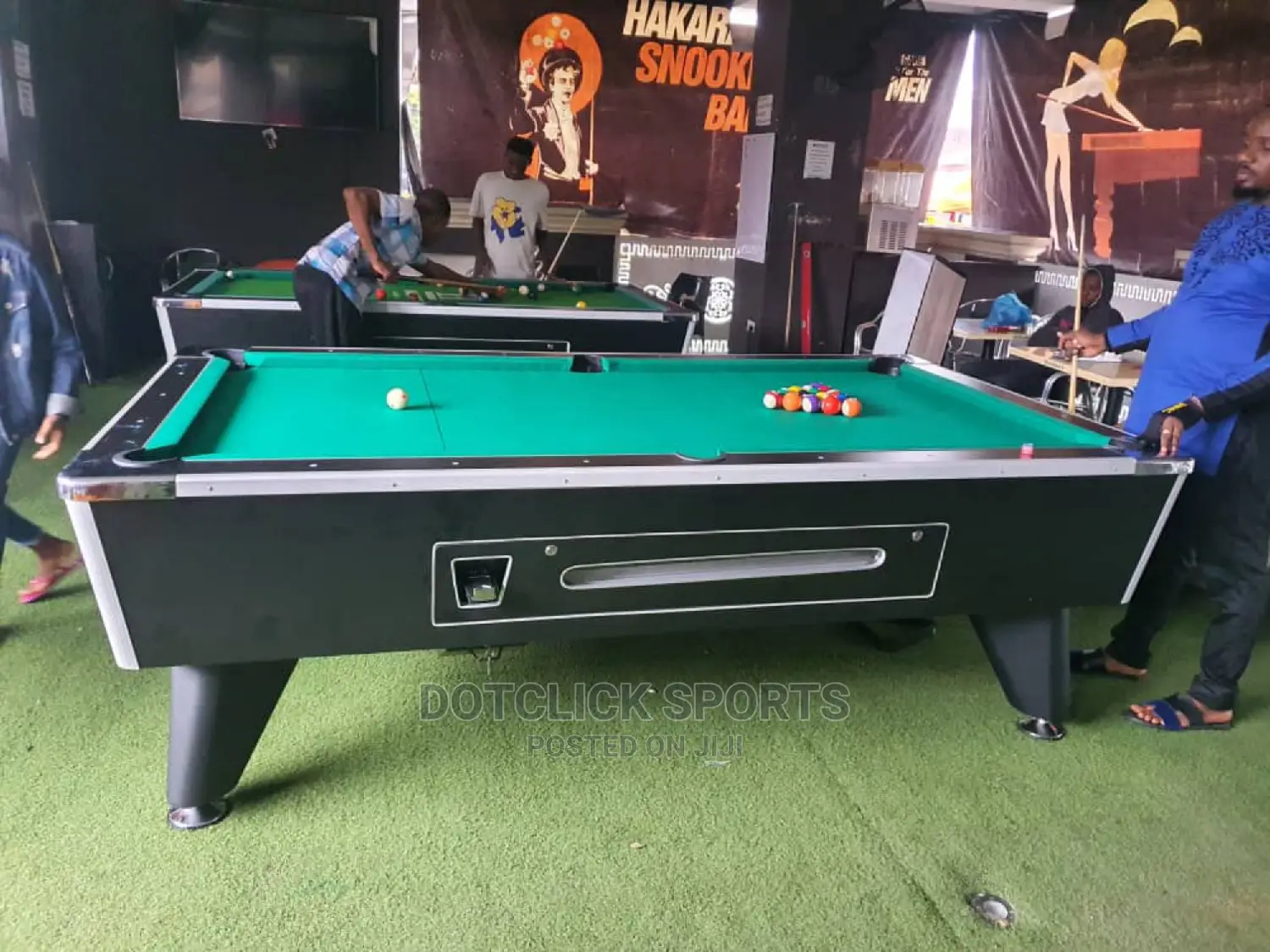 8ft Marble Coin Local Snooker Table - Classy N Quality