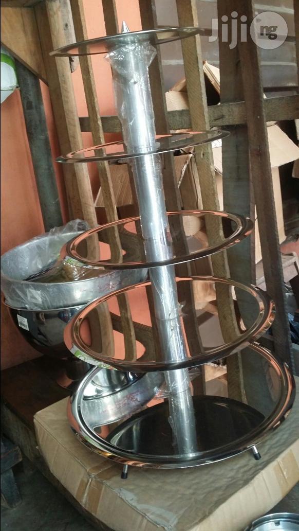 Stainless Still Cake Stand (Eng)