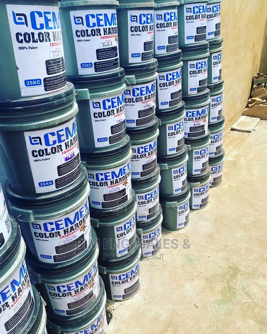 Color Hardener Green Brown Black Cement
