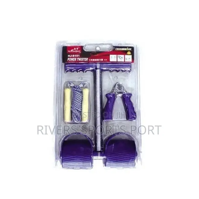 3 in 1 Tummy Trimmer Jump Rope and Hand Grip