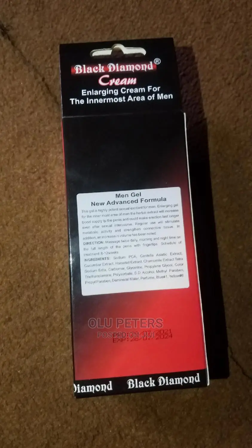 Black Diamond Enlargement Cream