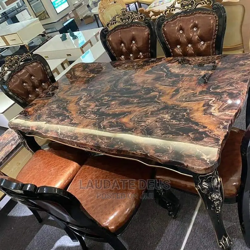 Exquisite Royal Wooden Dining Set