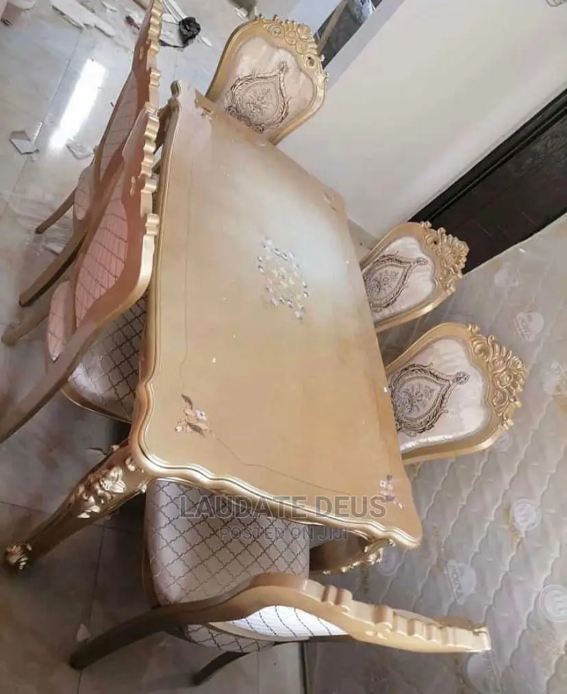 Exquisite Royal Wooden Dining Set