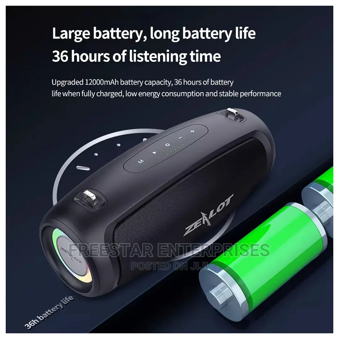 Zealot S37l Bluetooth Speaker.
Zealot S37l
Mp3 Player.
