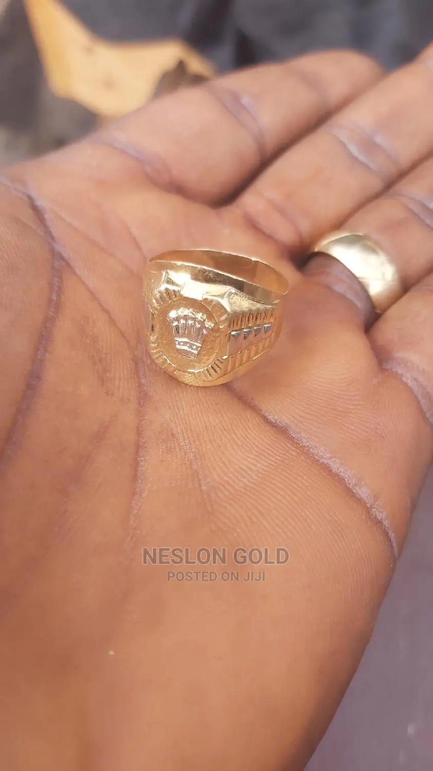 Italy 750 Pure 18karat Solid Gold Ring