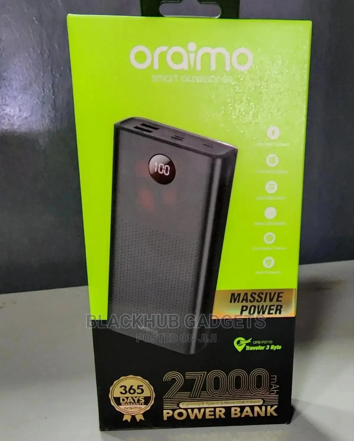 Oraimo Power Bank 27000mah