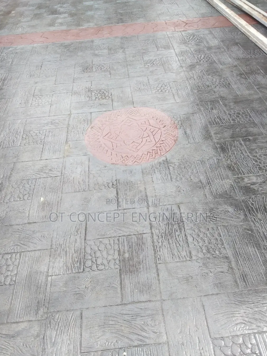 Concrete Stamp Floor In Lagos
