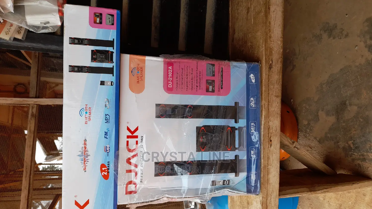 Djack Powerful Home Theater With Extra Speaker