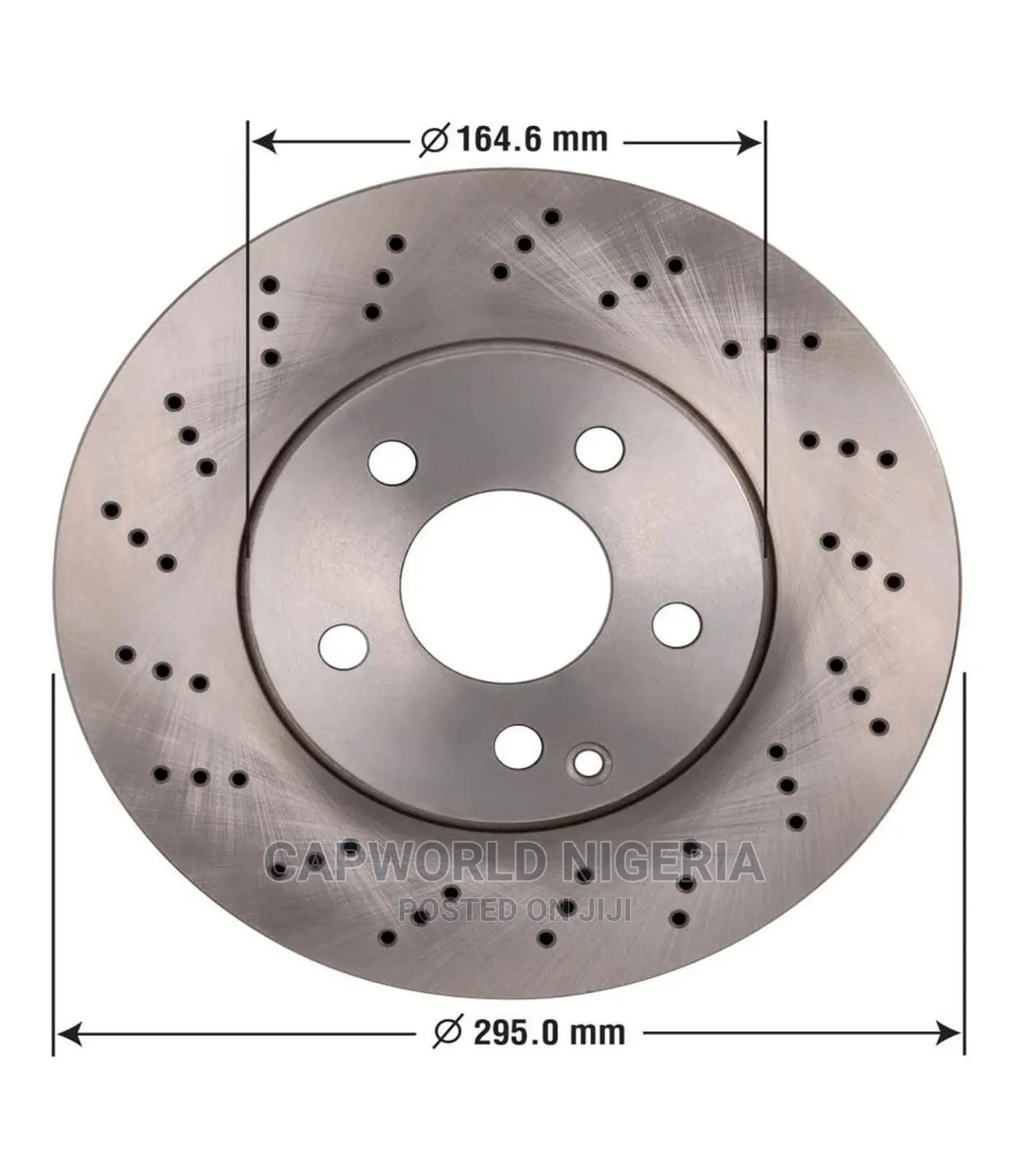 Duralast 76607 Break Discs Fits Mercedes Benz C300 (08-12)