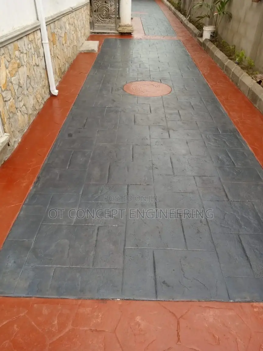 Concrete Stamp Floor in Abeokuta