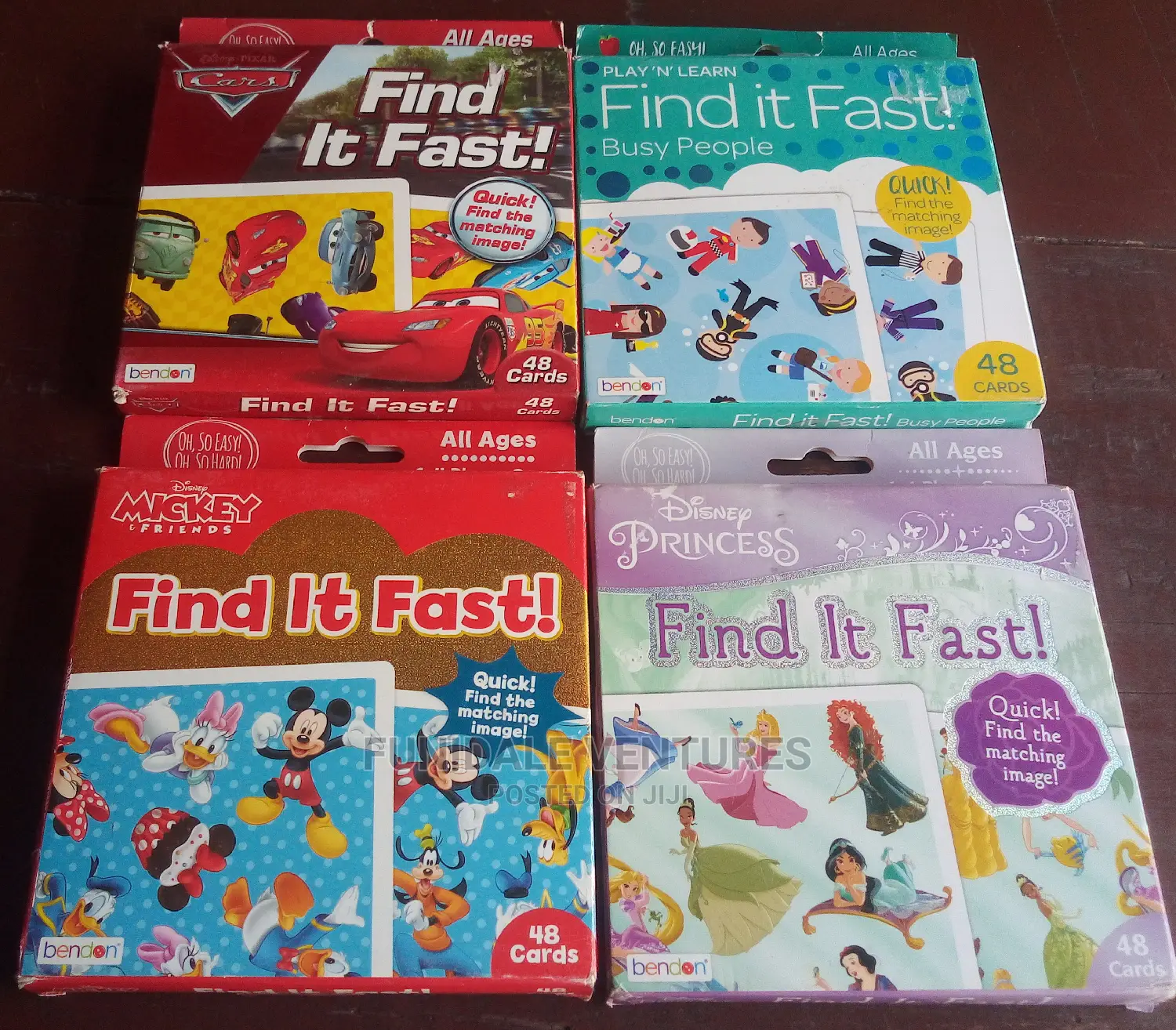Find It Fast Card Game
