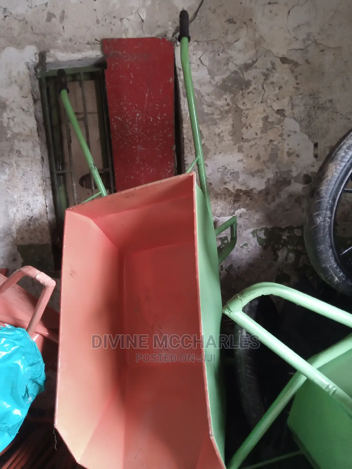 Fabricated Wheel Barrow