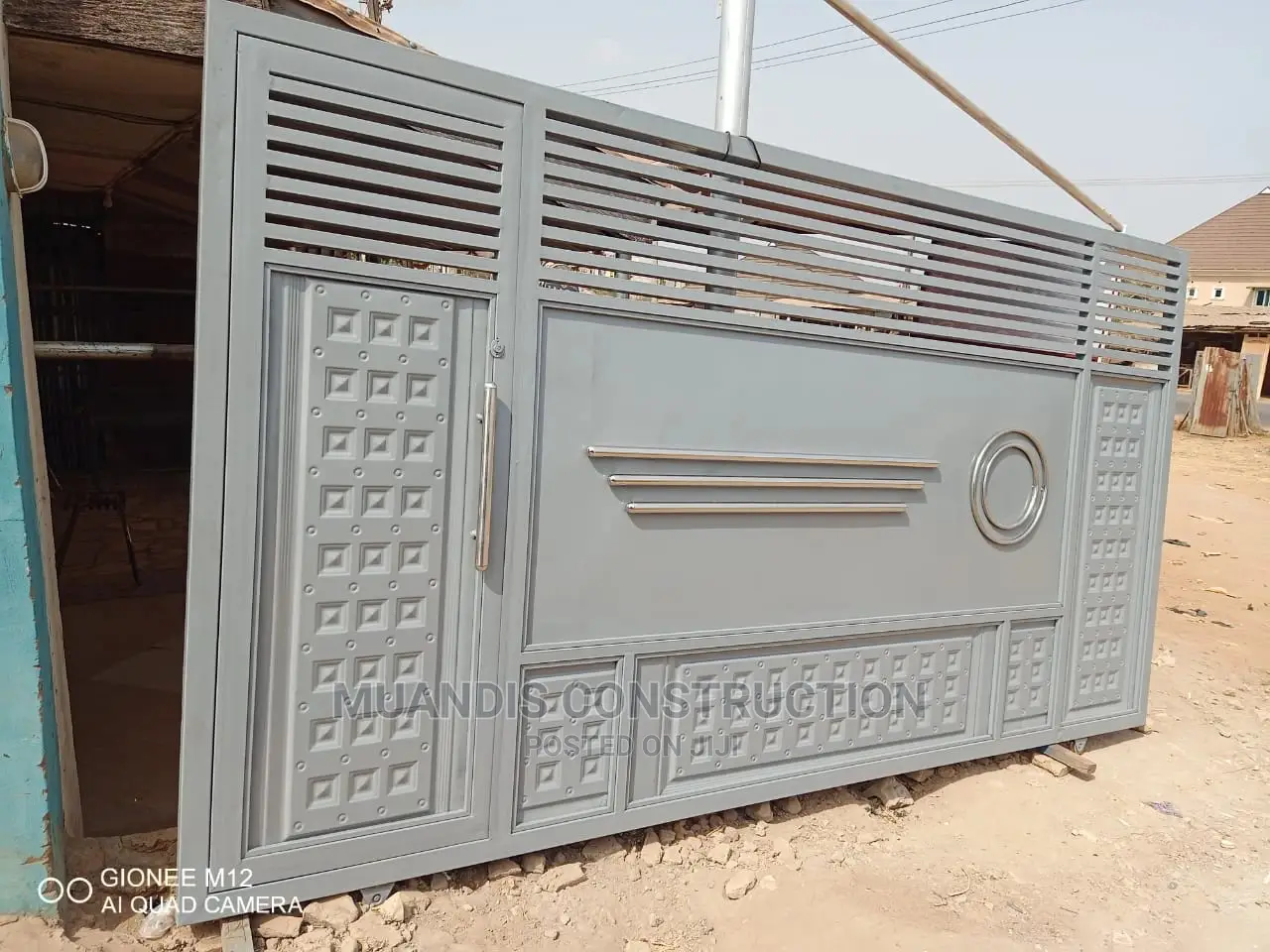 Stainless Rings Gates 14 Feet Wide