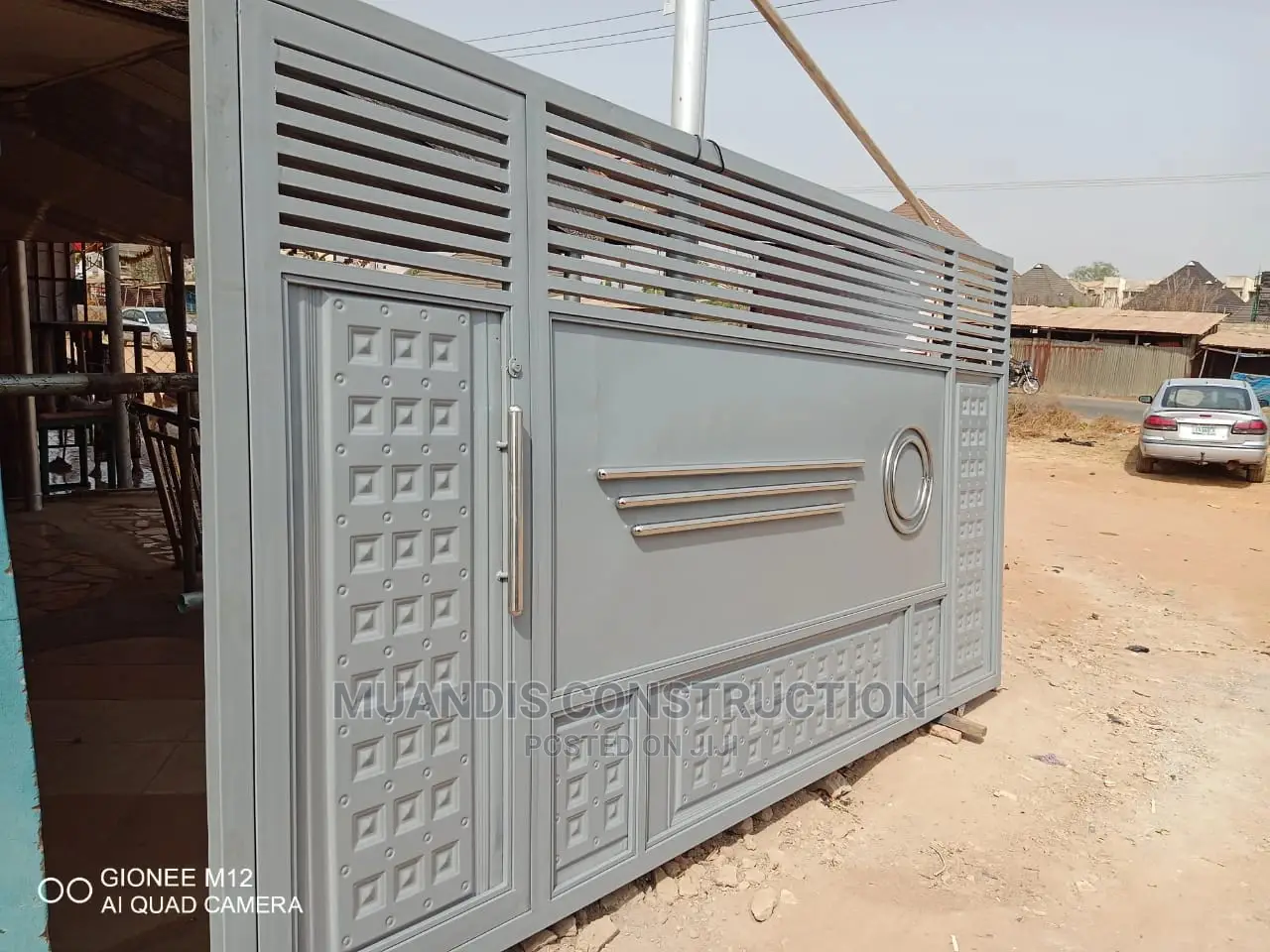 Stainless Rings Gates 14 Feet Wide