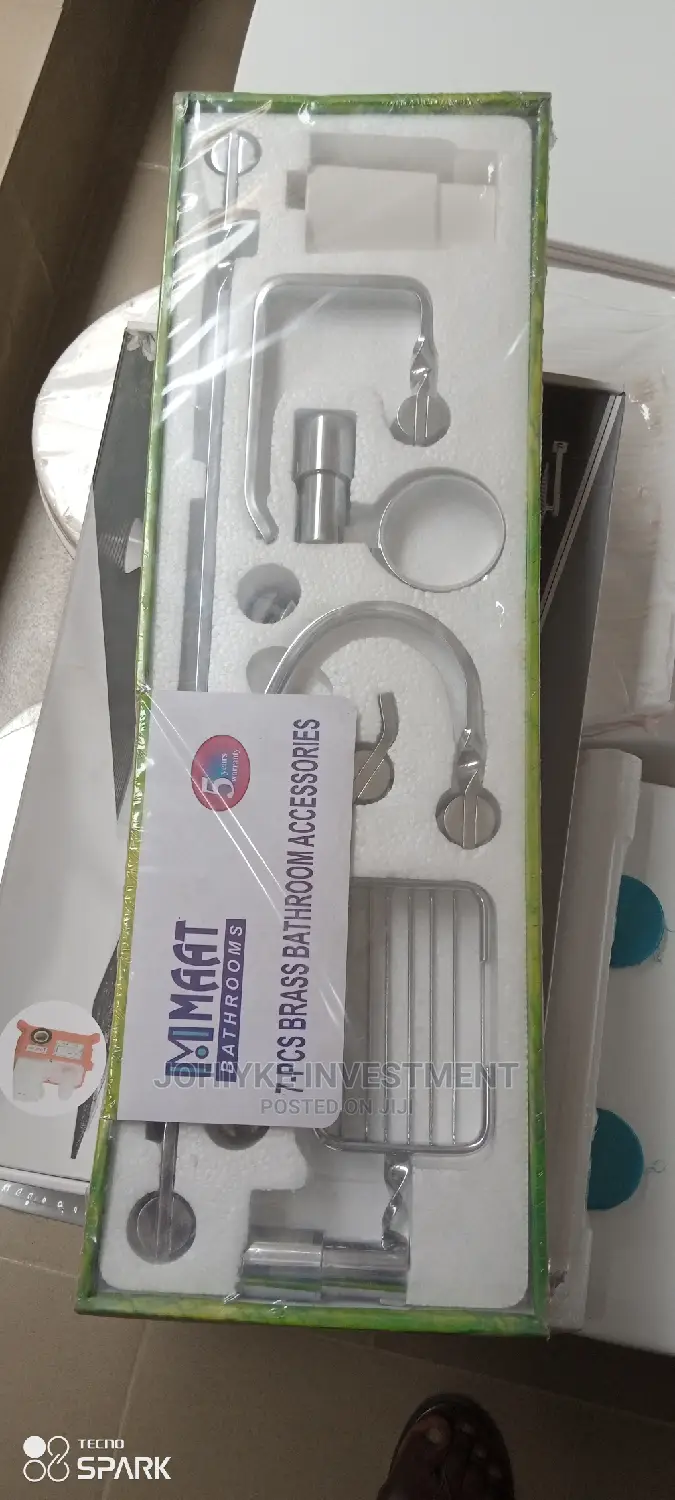 How Quality and Affordable 7-Pcs Bathroom Mmart Acceericss