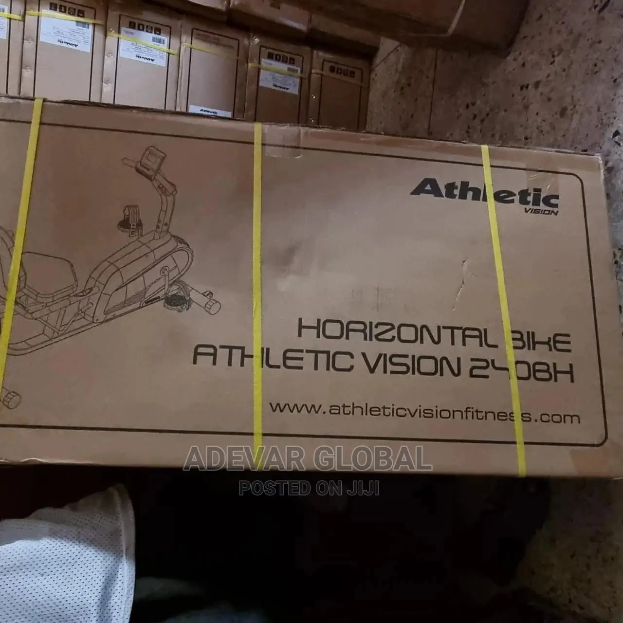 Athletic Vision Recumbent Bike Horizontal Bike