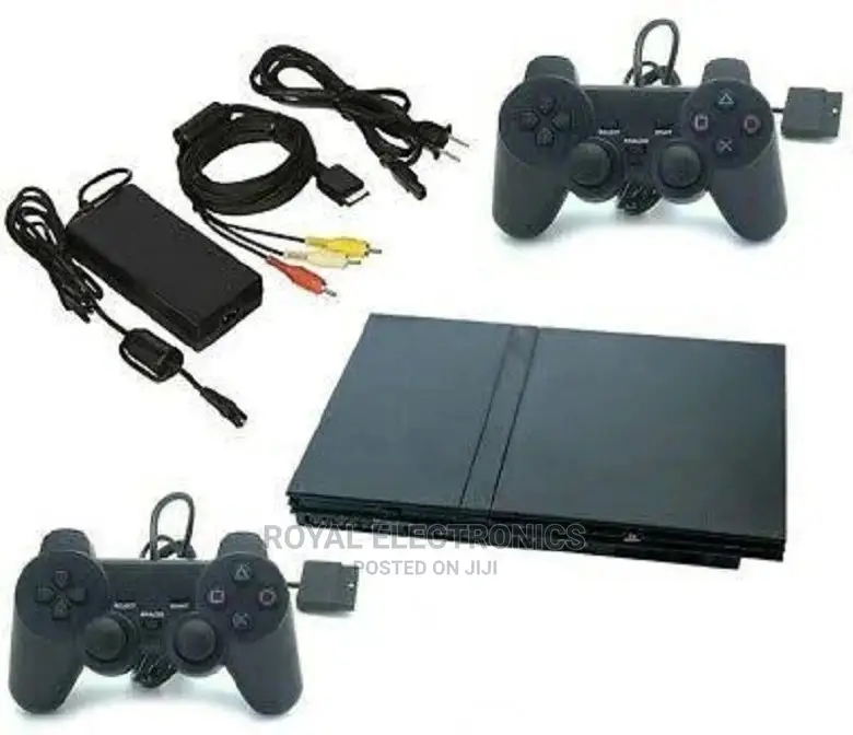 Neatly Uk Used Ps2 Slim Game With Pad And 13 Latest Game