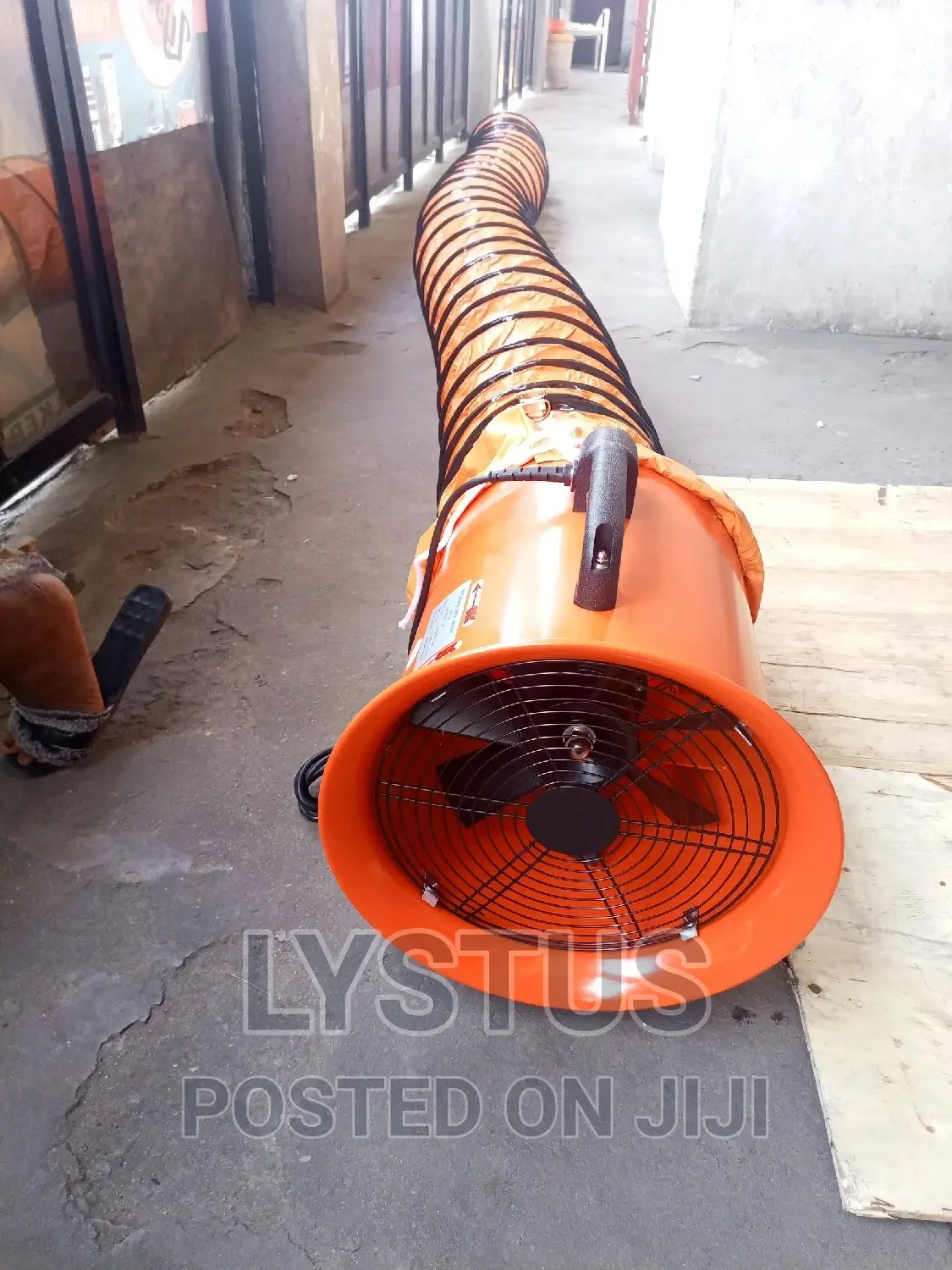 12" 300mm Portable Ventilation Fan With Flexible Duct SHT-30