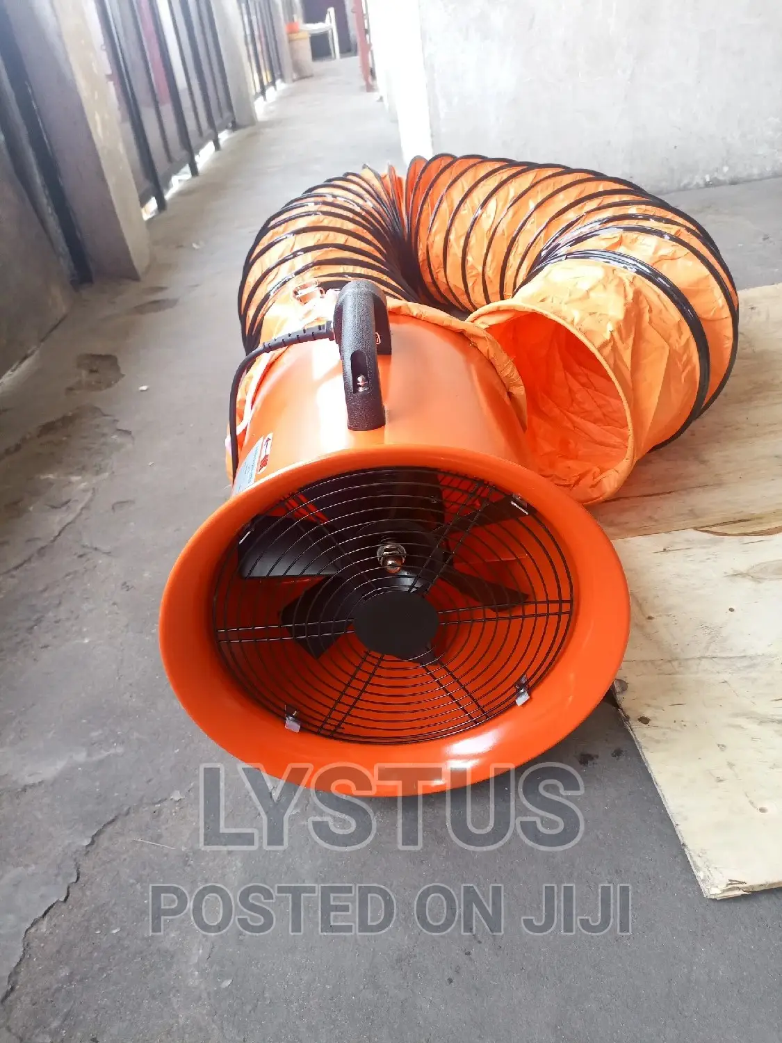 12" 300mm Portable Ventilation Fan With Flexible Duct SHT-30