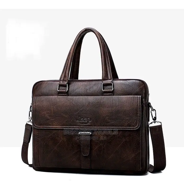 Original Jeep Leather Business and Office Bag