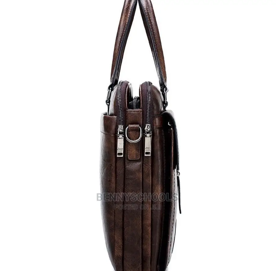 Original Jeep Leather Business and Office Bag