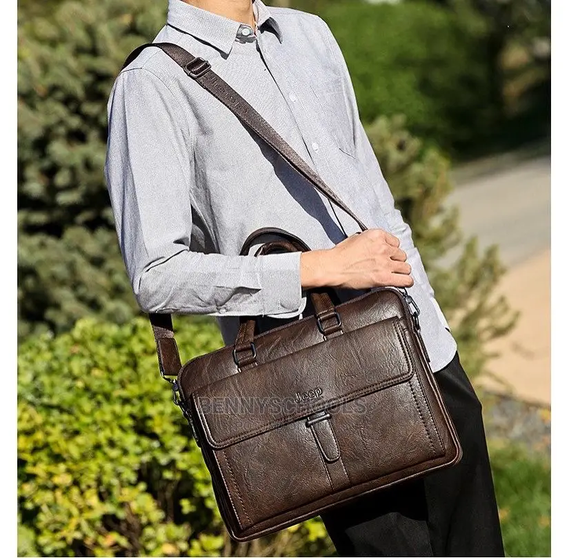 Original Jeep Leather Business and Office Bag