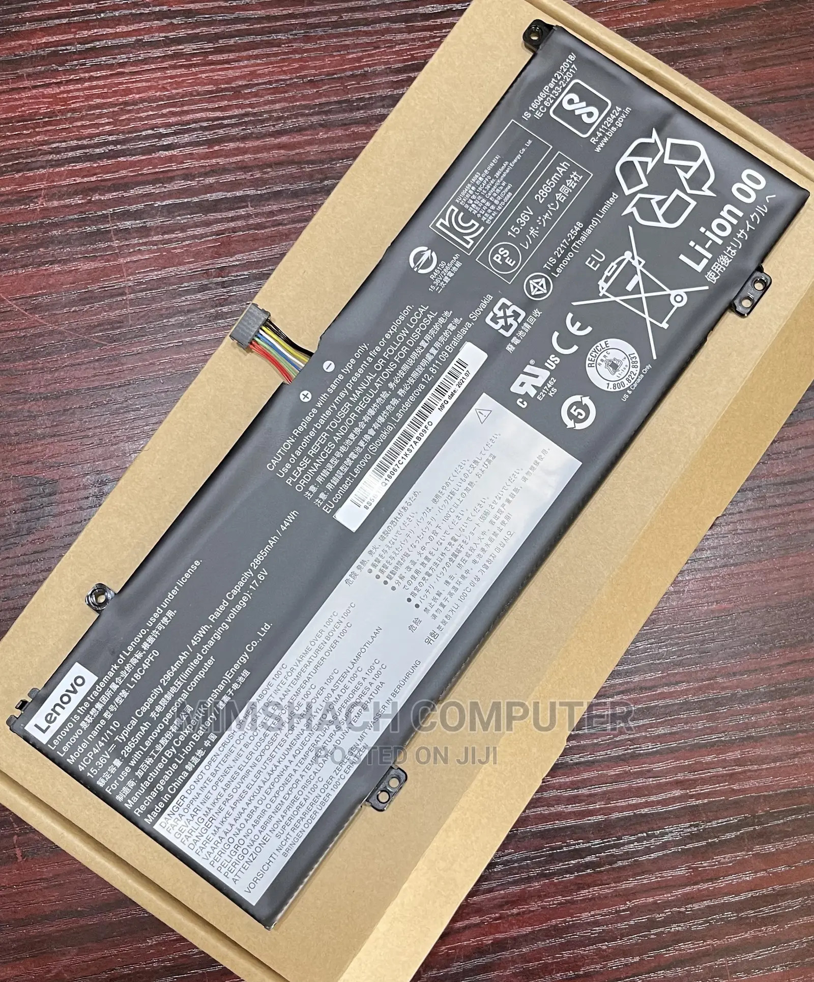 Lenovo Thinkbook 13s-Iml 14s-Iml 13s-Iwl 14s-Iwl Battery