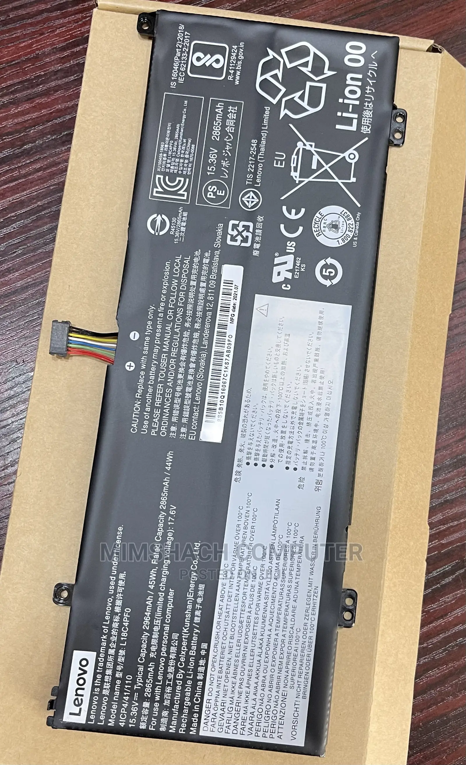 Lenovo Thinkbook 13s-Iml 14s-Iml 13s-Iwl 14s-Iwl Battery