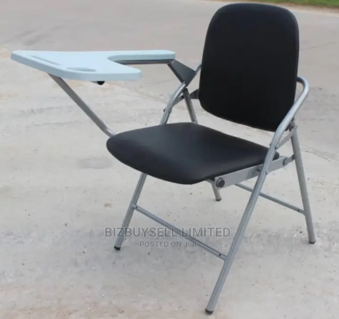 School Chair With Writing Pad.