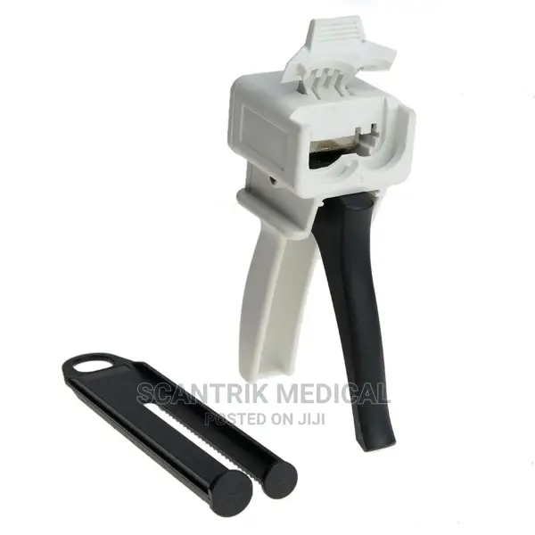 White,Black Plastic Dental Dispensing Gun,