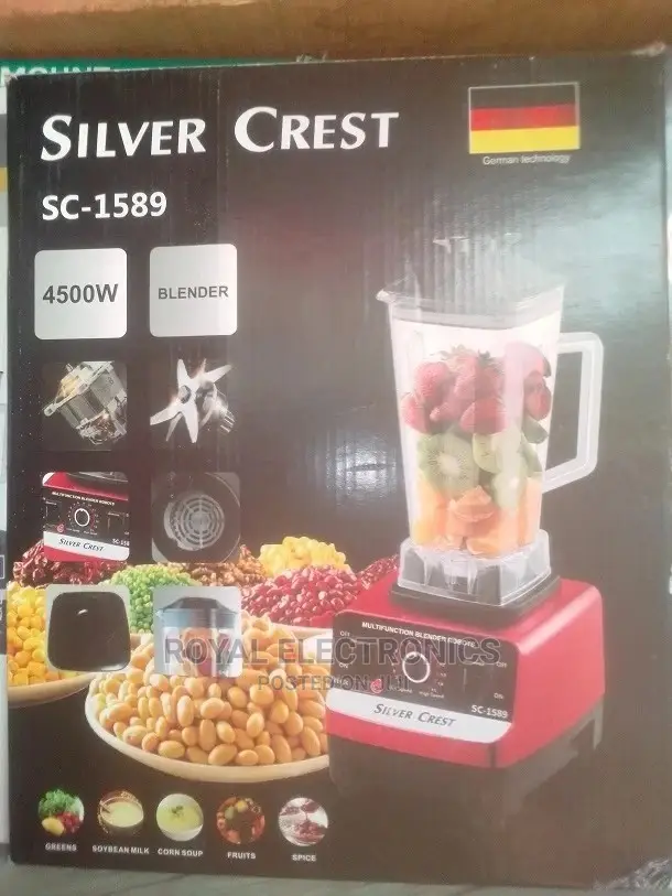Brand New Silver Crest Blender 4500w
