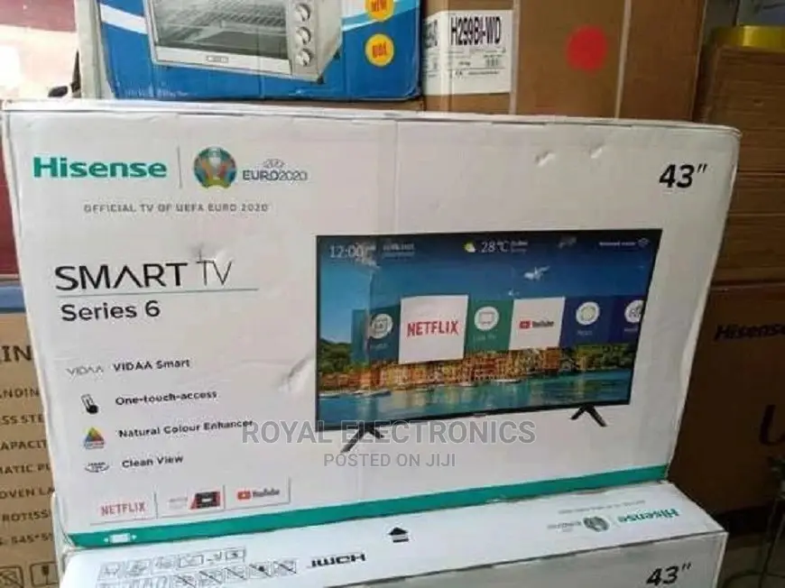 Brand New Hisense 43-inch Smart Full Hd Led Tv