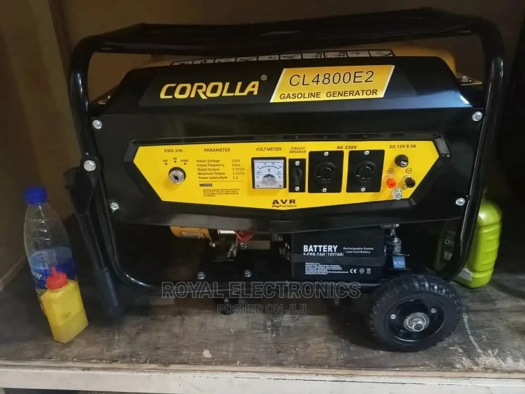 Brand New Corolla Generator(4800E2) With Key and Tyre