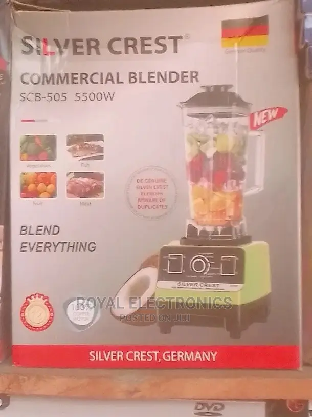 Brand New Silver Crest Blender 5500w (Scb -505) Heavy Duty
