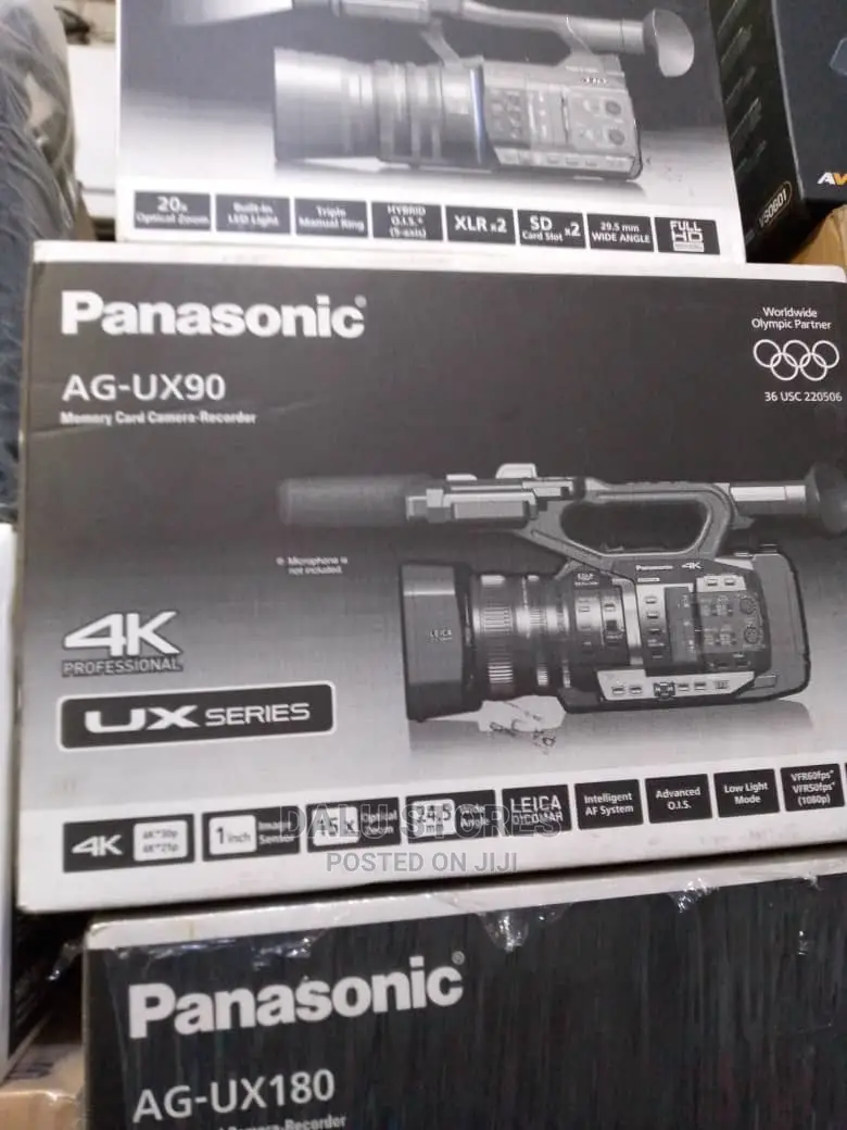 Panasonic Ag-ux90 Uhd 4k Professional Camcorder