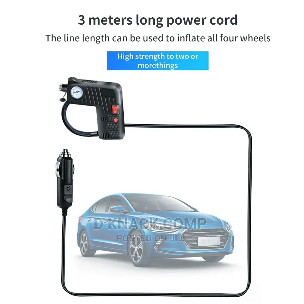 Very Powerful Portable Tire Inflator