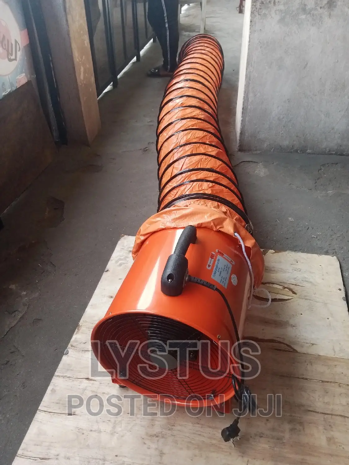 14" 350mm Portable Ventilation Fan Witth Flexible Duct
