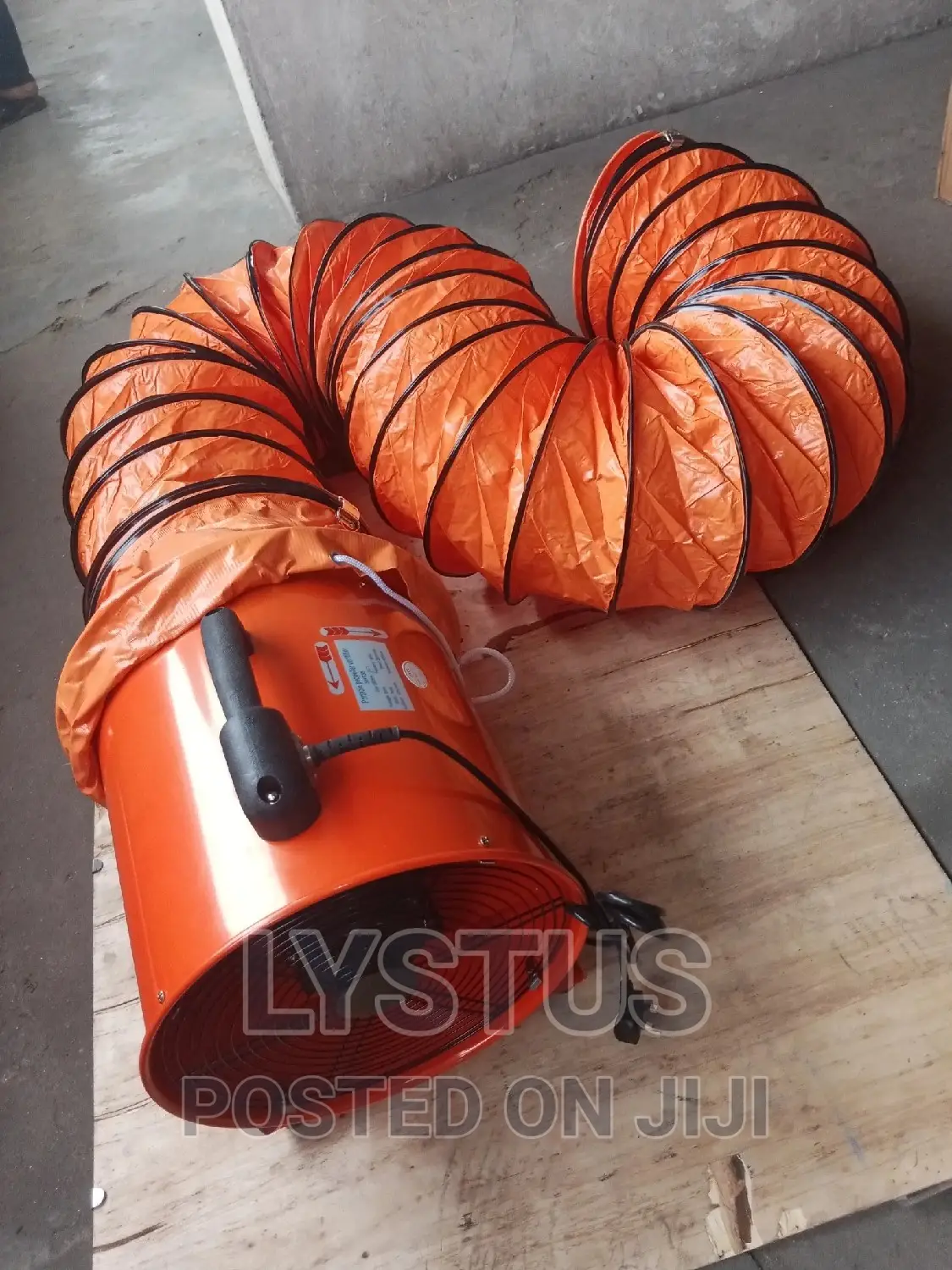 14" 350mm Portable Ventilation Fan Witth Flexible Duct