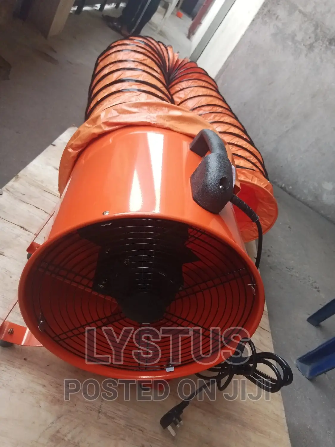 14" 350mm Portable Ventilation Fan Witth Flexible Duct