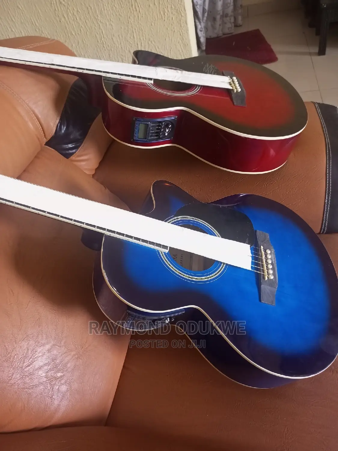 Quality Semi Acoustic Guitar With Bag and Belt
