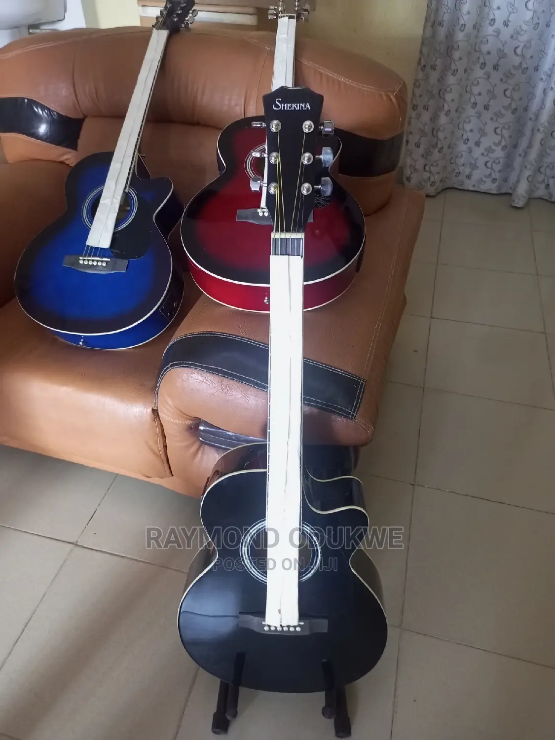 Full Sized Semi Acoustic Guitar 39inches