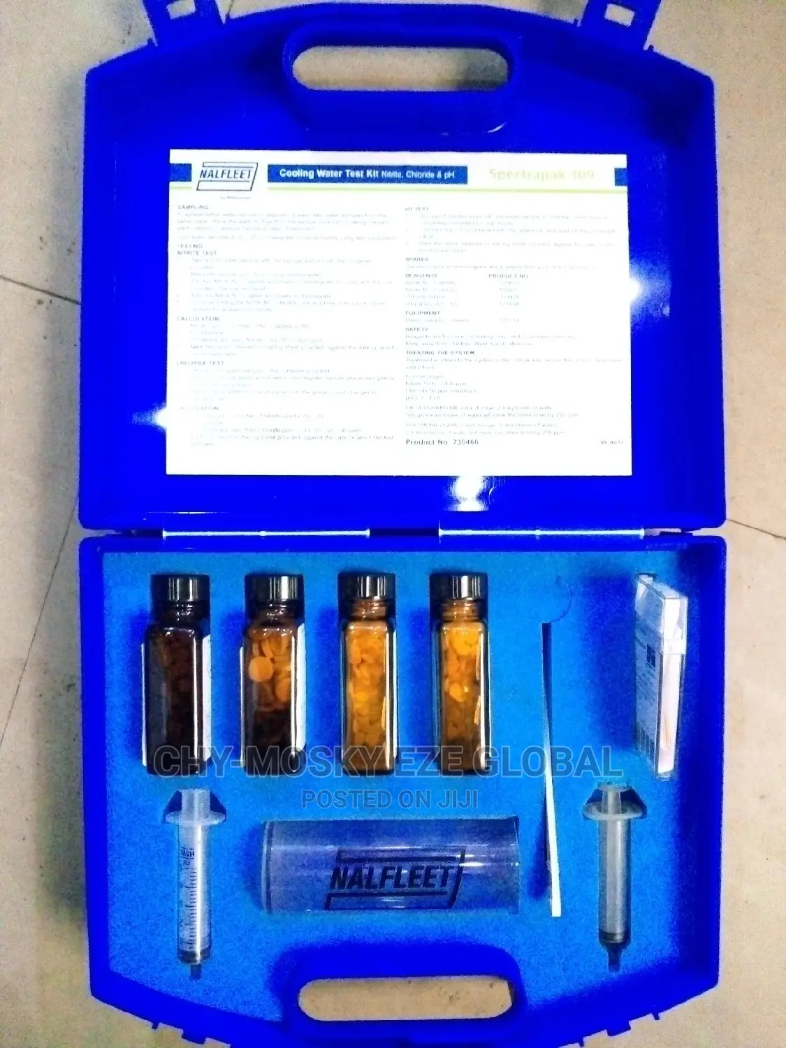 Nalfleet Cool Water Testing Kit (Spectrapak 309)