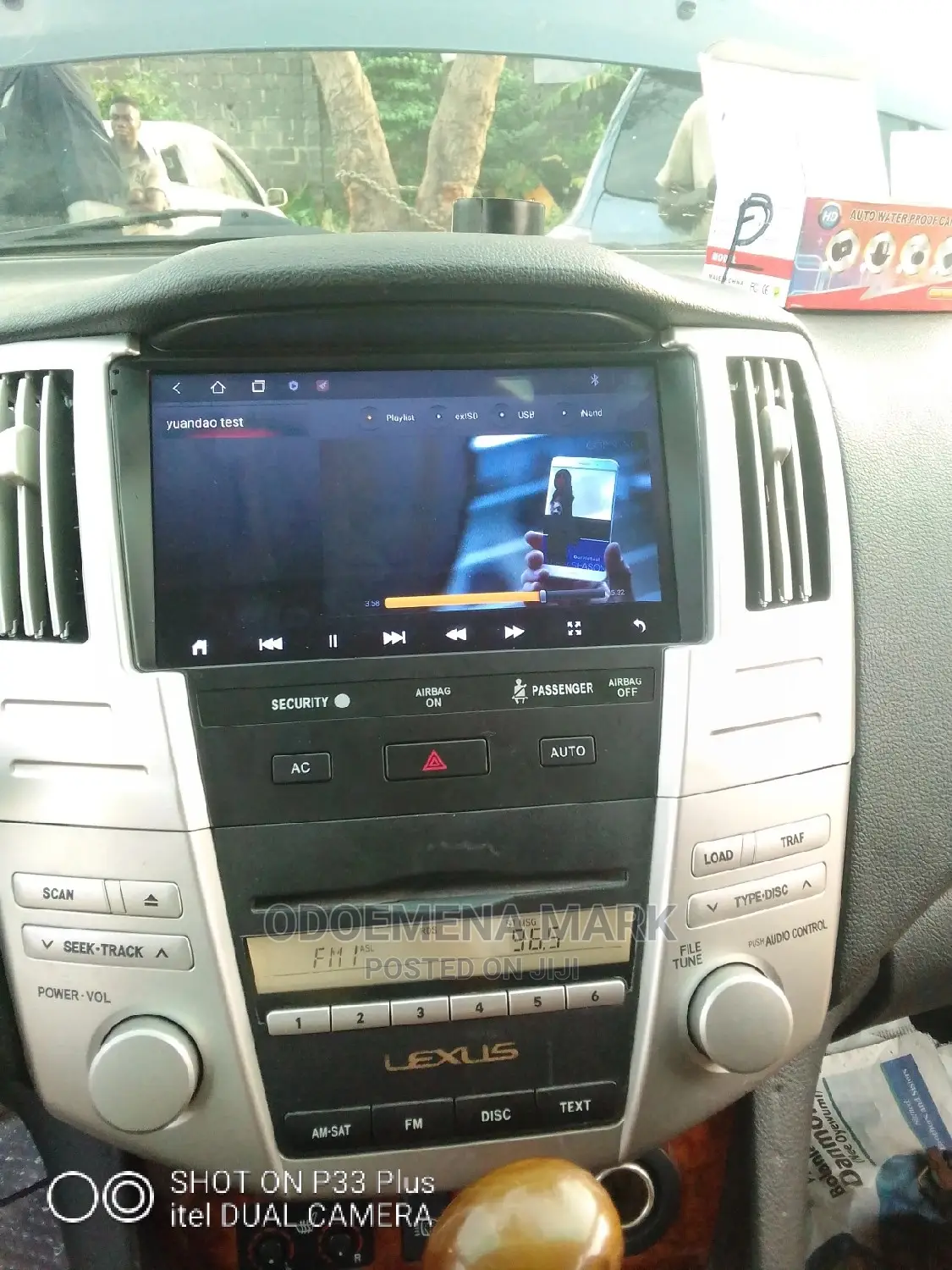 Rx 330 350 Android DVD Navigation System Half Screen