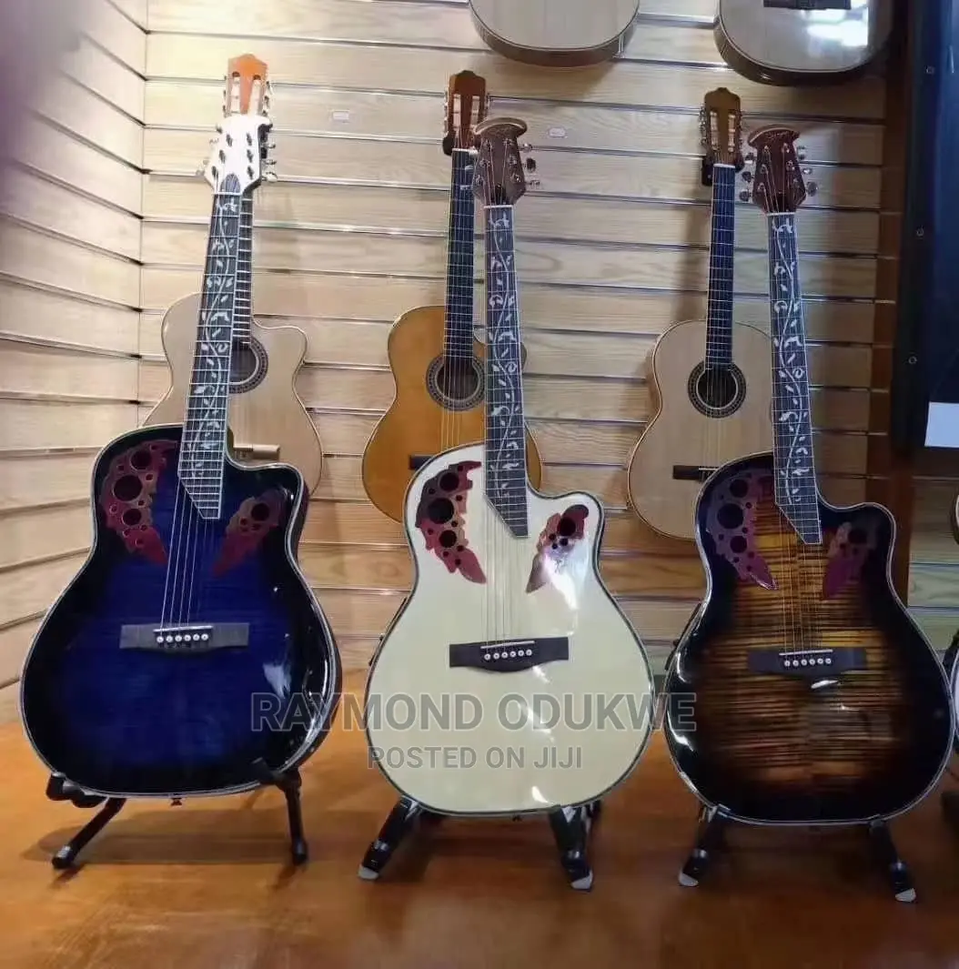 Professional Round Back Semi Acoustic Guitar