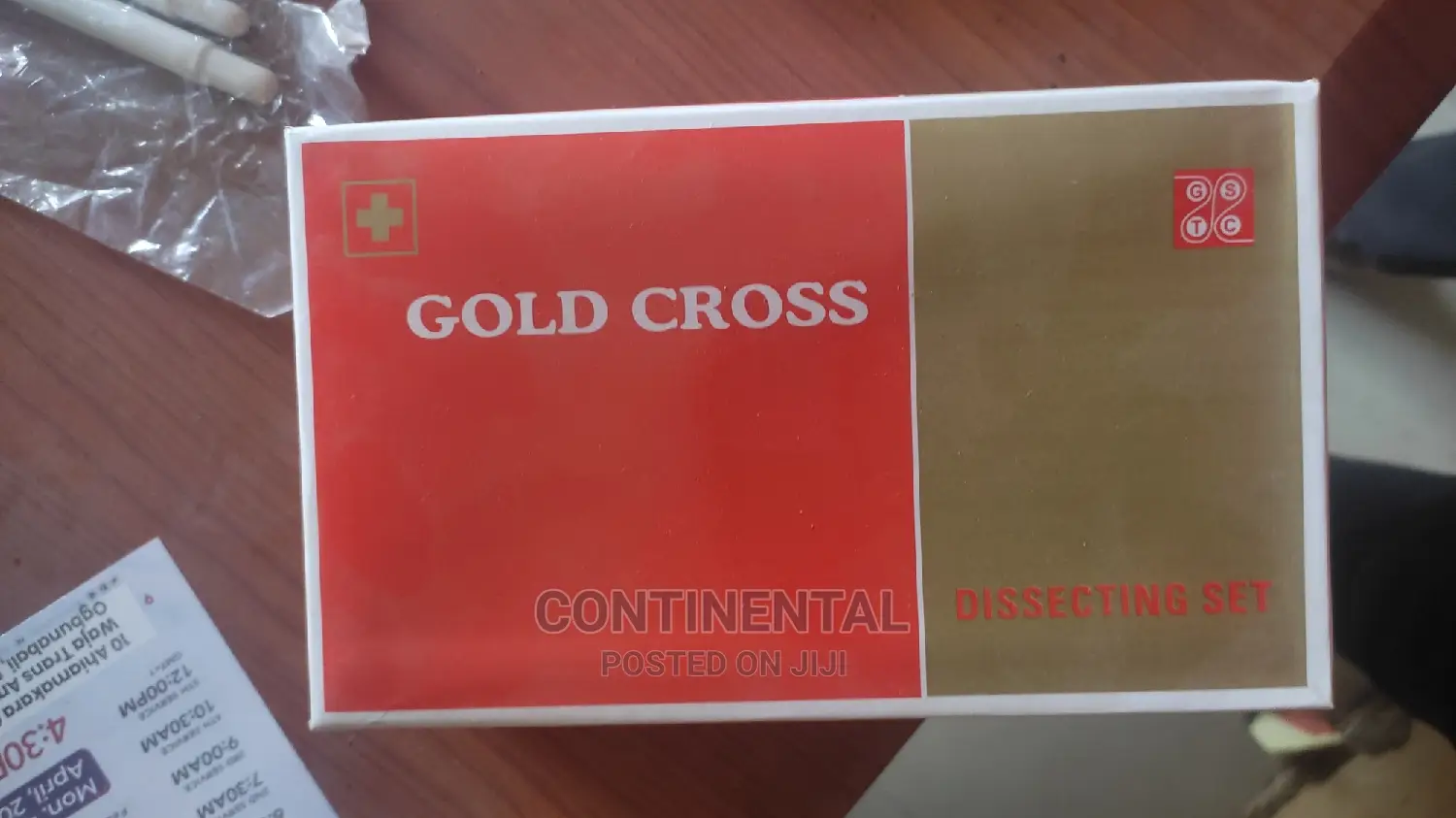 Gold Cross Dissecting Set
