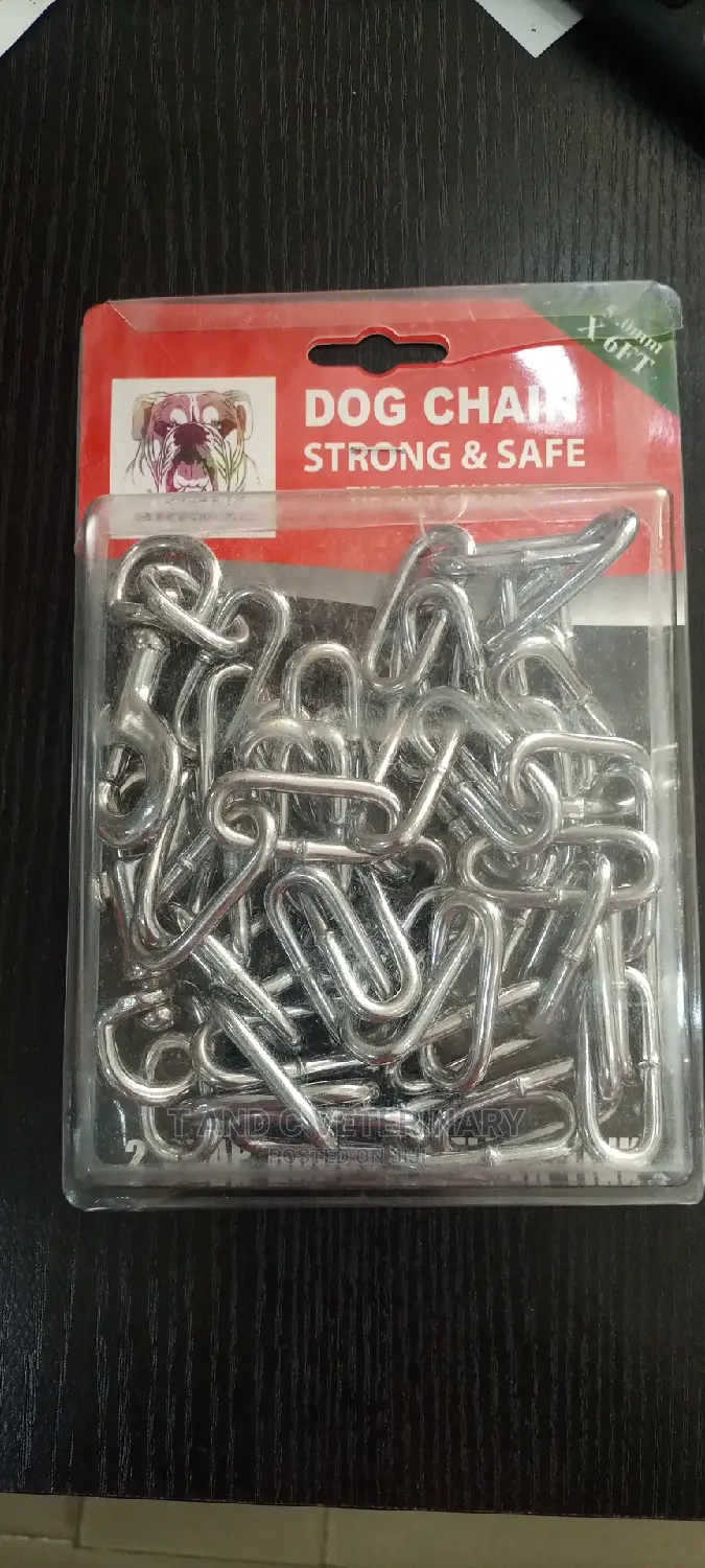 Kennel Dog Tie Out Chain 5mm 6fit Long