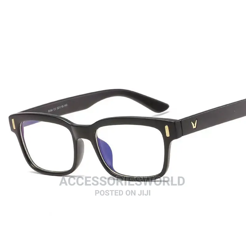 Anti Blue Ray Men's and Women's Transparent Clear Glasses
